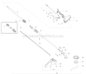 Cutting Equipment Diagram and Parts List for SST25C Type 2 Weed Eater Trimmer